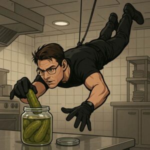 Pickle Fest Mission Illustration