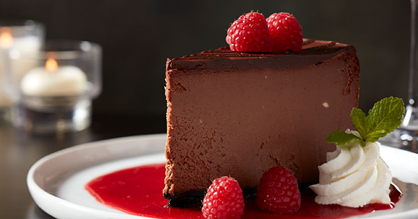 Black Tie Chocolate Cheesecake -Firebirds Wood Fired Grill